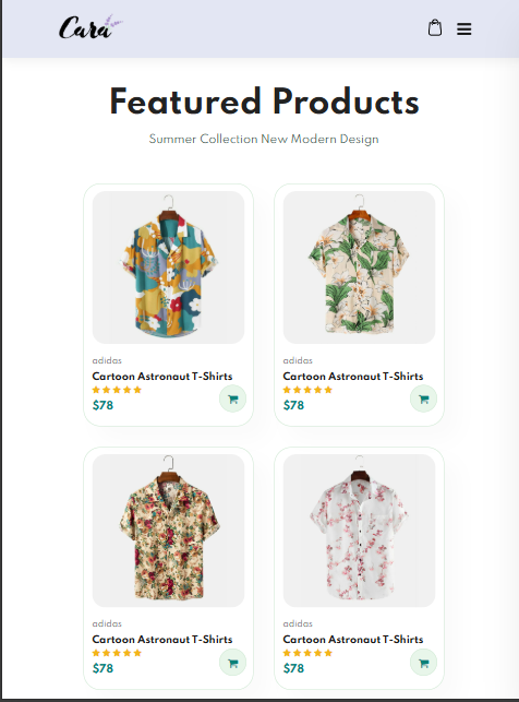 E-Commerce Project Screenshot